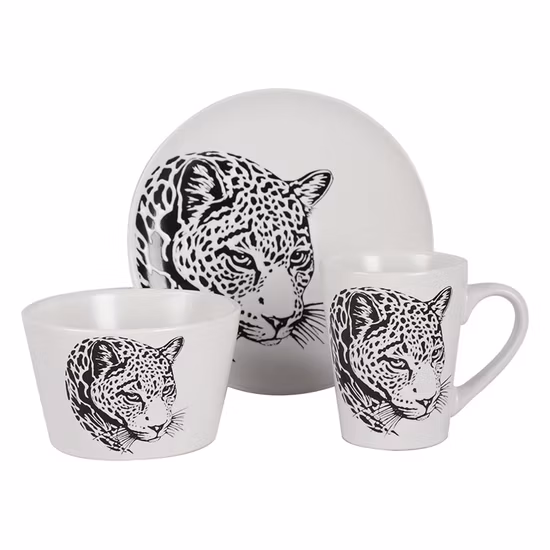 재고 있음 저렴한 파티 일회용 7 인치 원형 접시 종이 나무 대나무 식기 식기류 칼 붙이 식기 세트