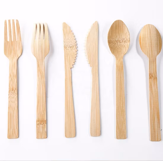 공장 뜨거운 판매 여행 대나무 칼 붙이 세트