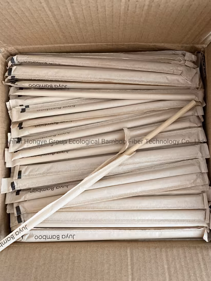 탄화 대나무 짚 생분해성 6.2*200